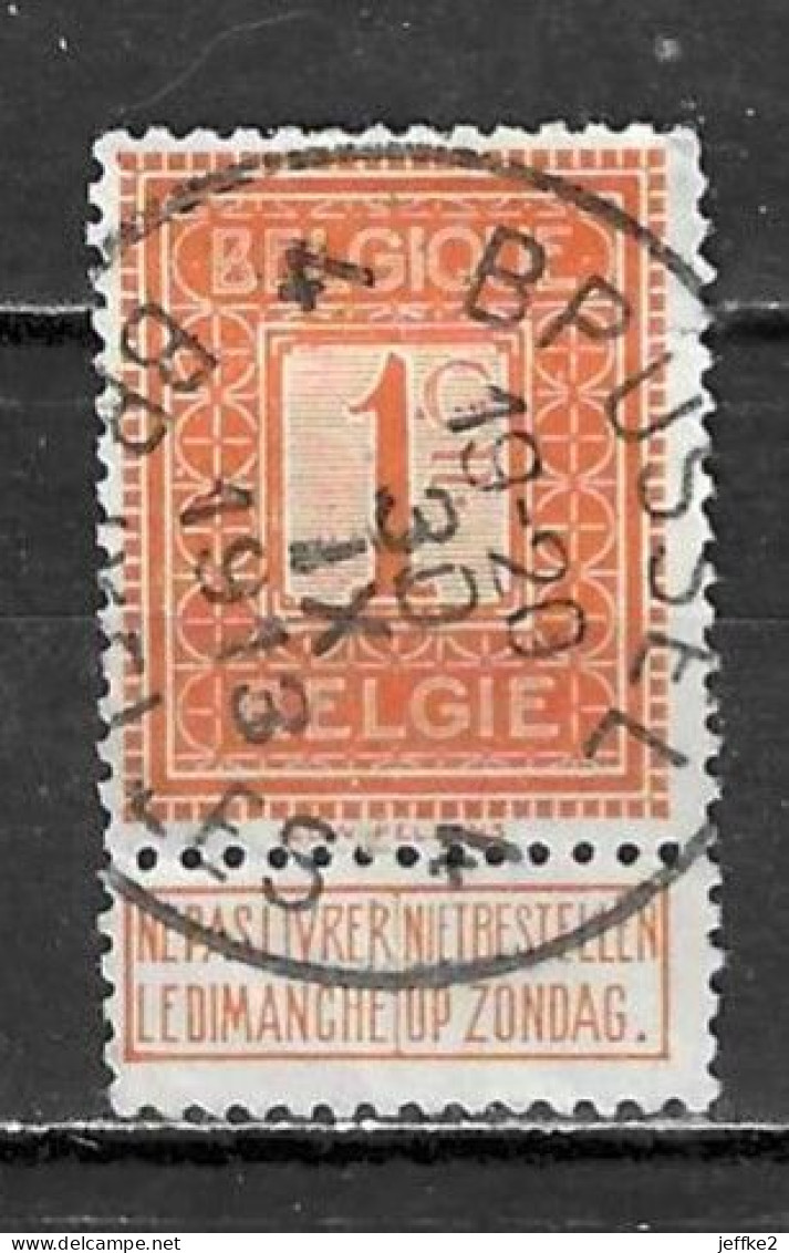 108  Pellens - Bonne Valeur - Oblit. Centrale BRUSSEL 4 - LOOK!!!! - 1912 Pellens