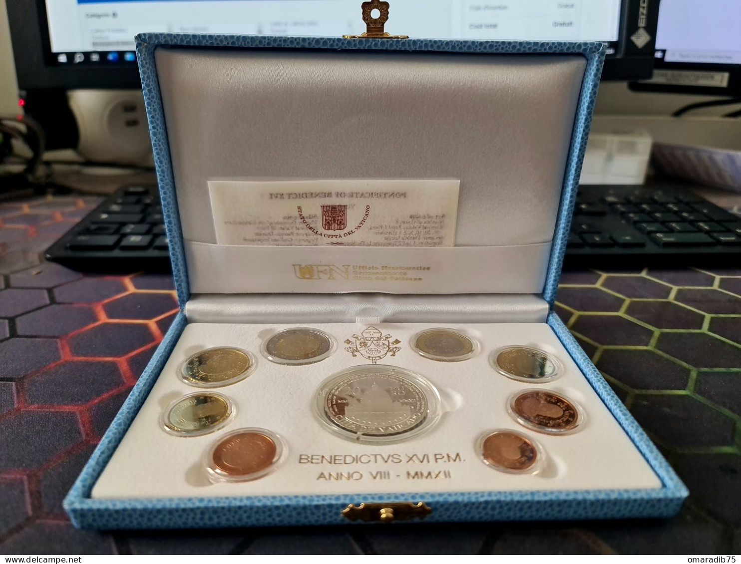 VATICAN Coffret Euros Vatican 2012 BE PROOF FDC - Vaticaanstad