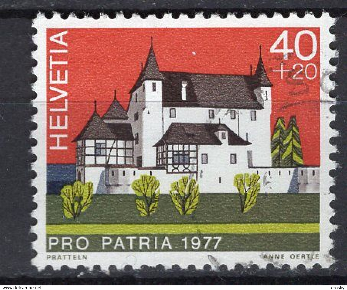 T3207 - SUISSE SWITZERLAND Yv N°1027 Pro Patria Fete Nationale - Used Stamps