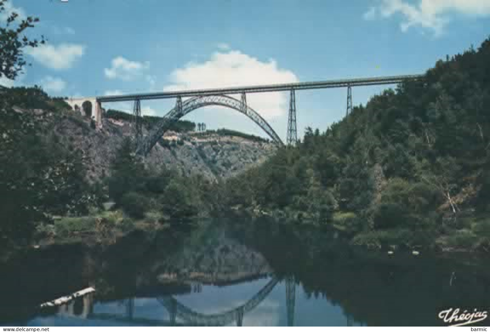 LE VIADUX DE GABARIT, PONT DE FER COULEUR REF 15663 - Ponti