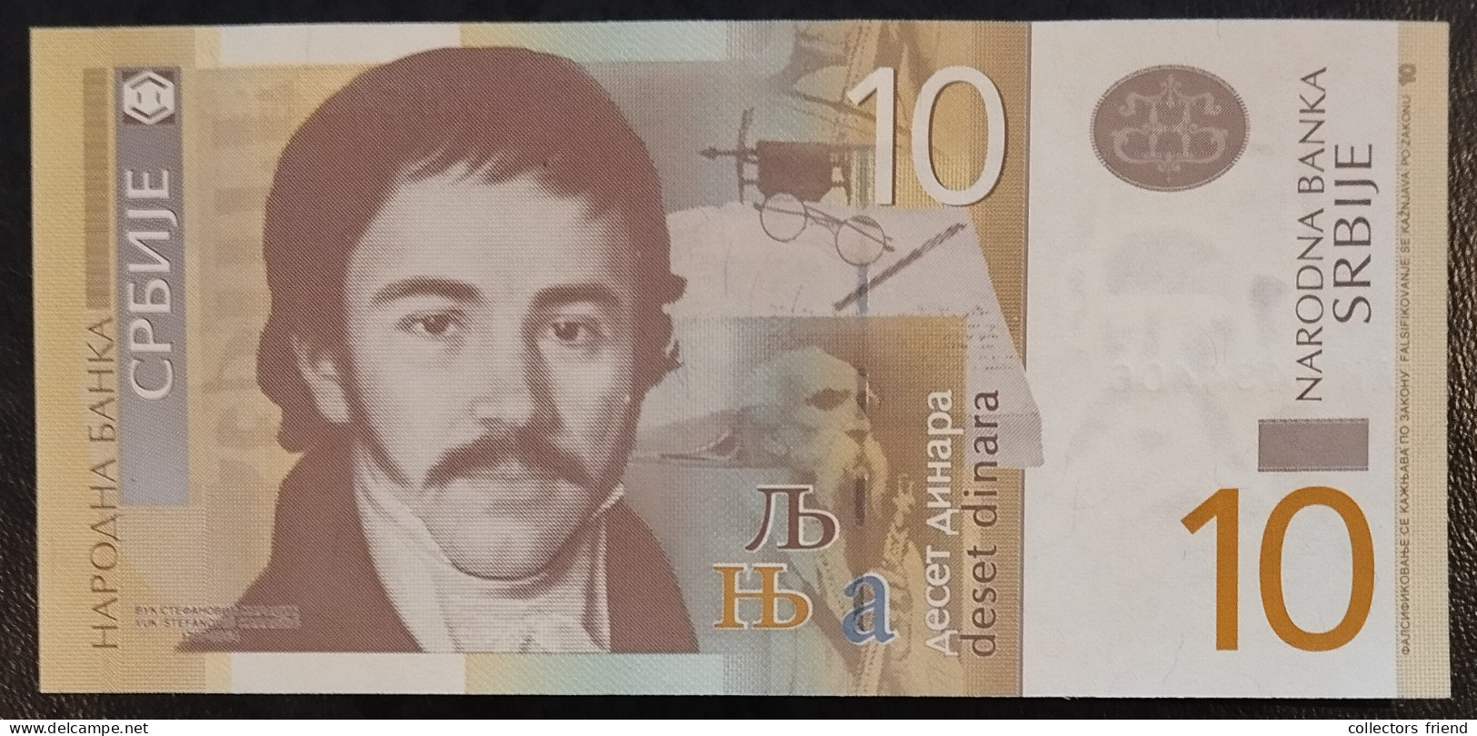 Serbia Serbien - 2013 - 10 Dinara- P54b UNC - Servië