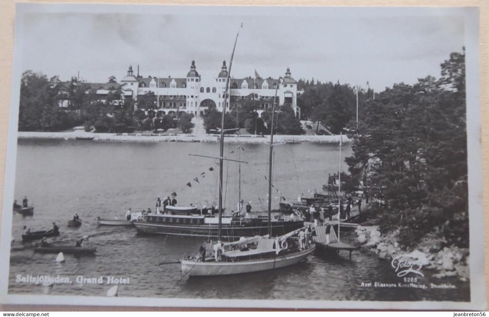 Saltsjöbaden Grand Hotel - CPSM Photo - Suède