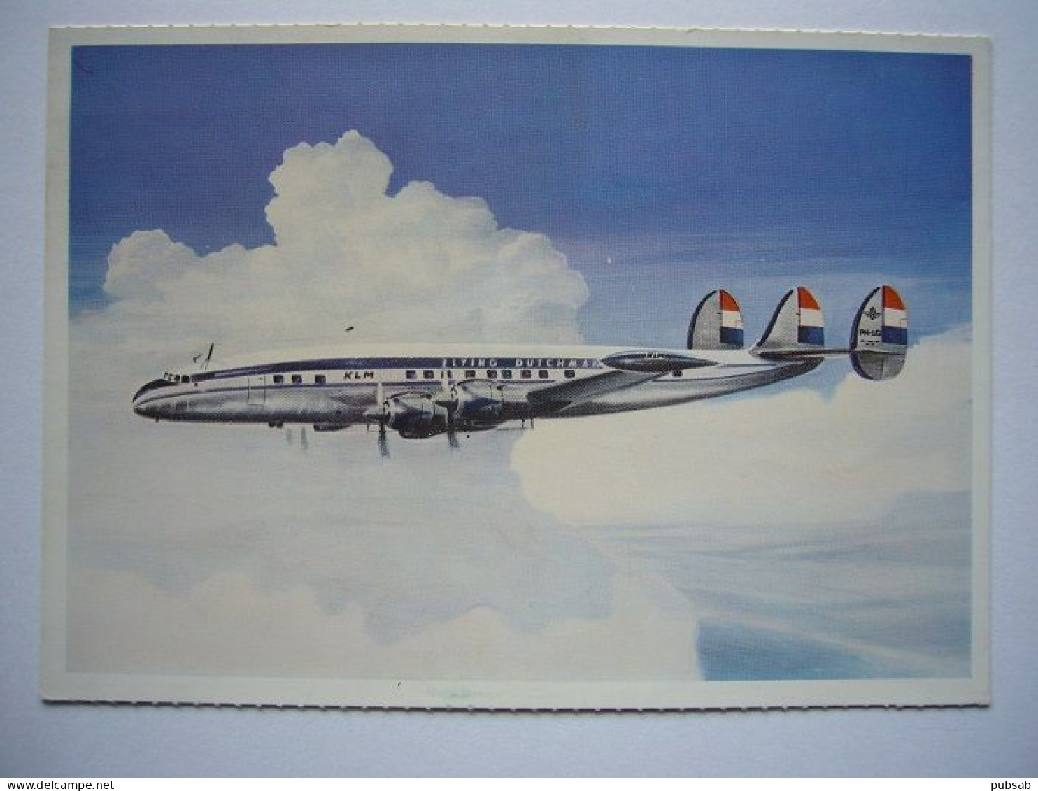Avion / Airplane / KLM / Lockheed Constellation / Airline Issue - 1946-....: Era Moderna
