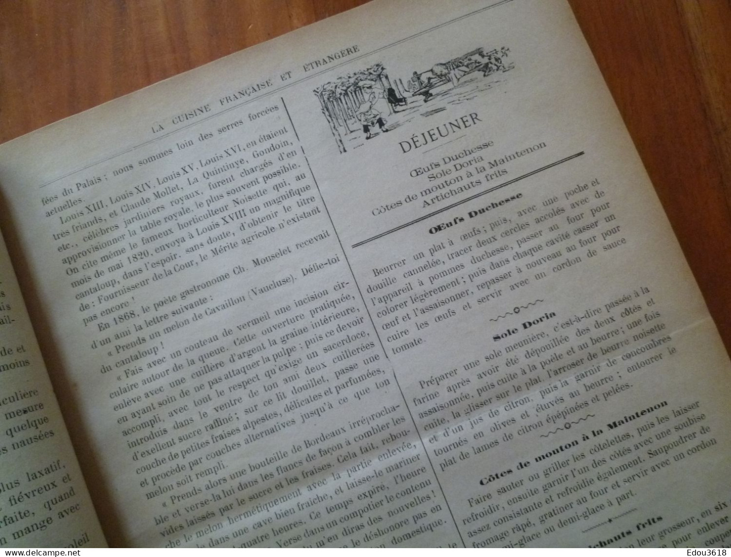 25  Revues La Cuisine Française Reliées Format Livre De 1904 à 1906 Menus Hors D'oeuvre De Fantaisie Patisserie Etc... - Menus