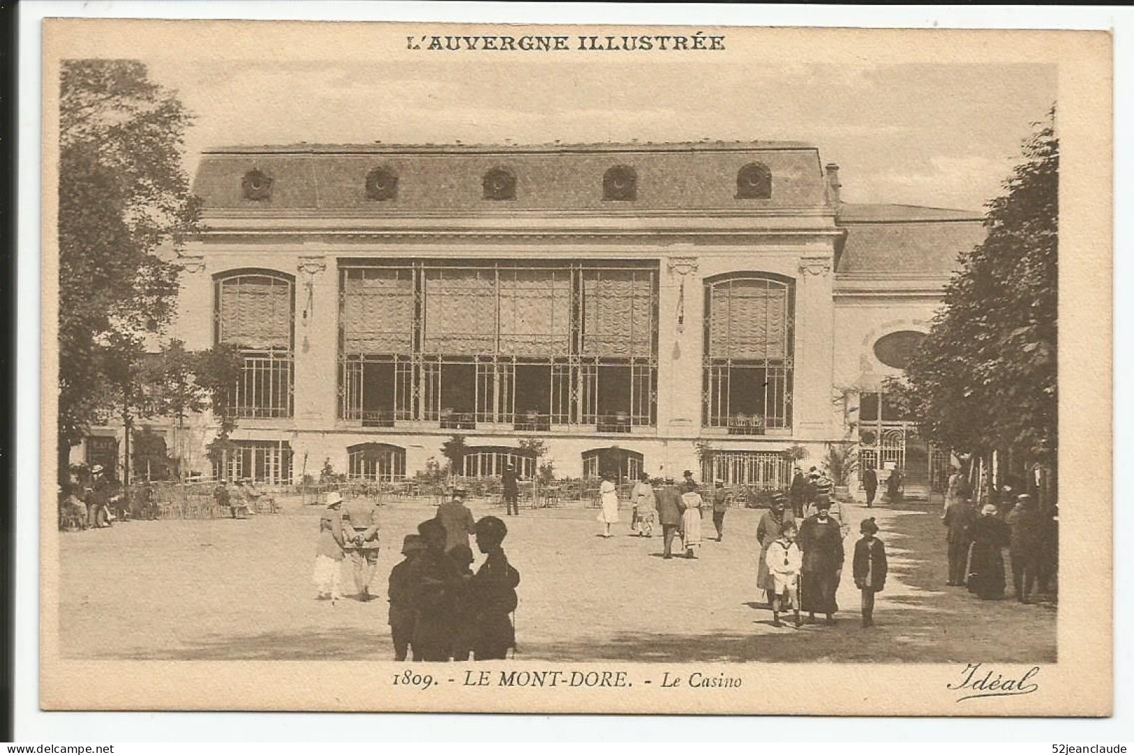 Le Casino Rare   1920    N° 1809 - Le Mont Dore