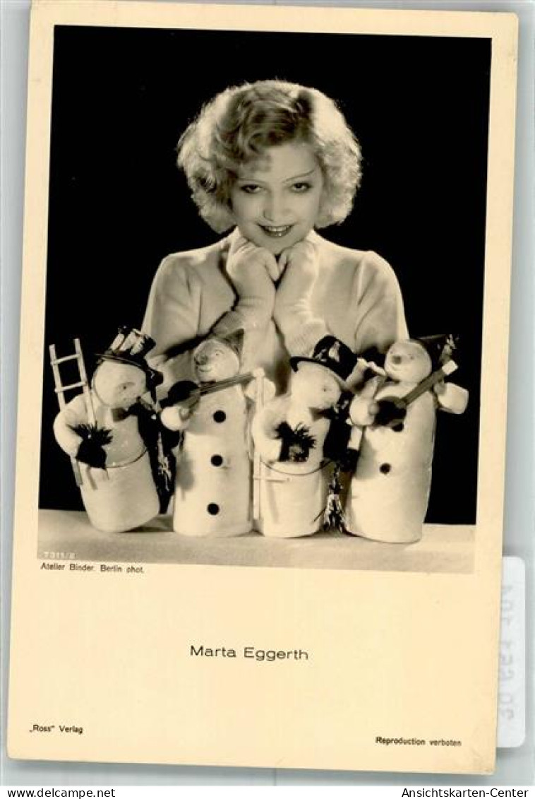 39651104 - Eggerth, Marta Ross-Verlag 7311/2 Schneemann - Zangers En Musicus