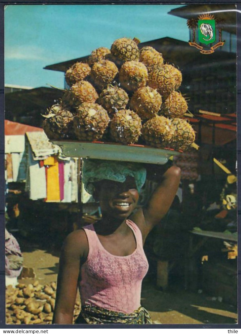COTE D'IVOIRE - Marchande D'ananas - Elfenbeinküste