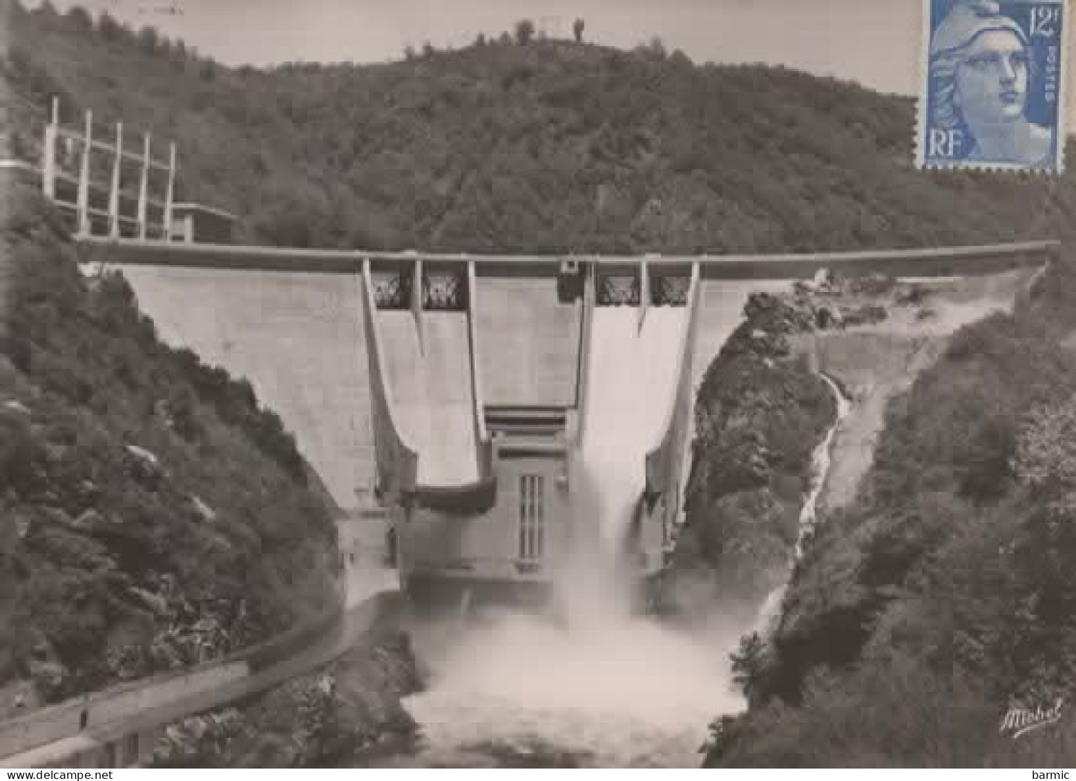 GORGES DE LA DORDOGNE, USINE BARRAGE DE L AIGLE  REF 15664 - Autres & Non Classés