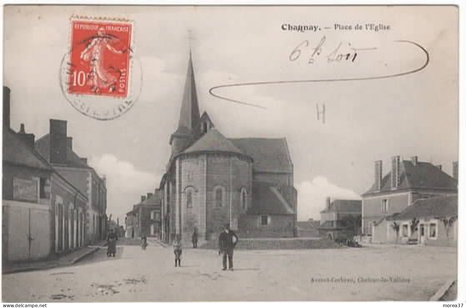 CHANNAY  Place De L'église - Altri & Non Classificati