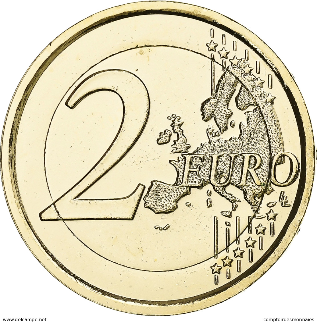Saint Marin , 2 Euro, Gold-plated Coin, 2016, Rome, Bimétallique, SPL - San Marino