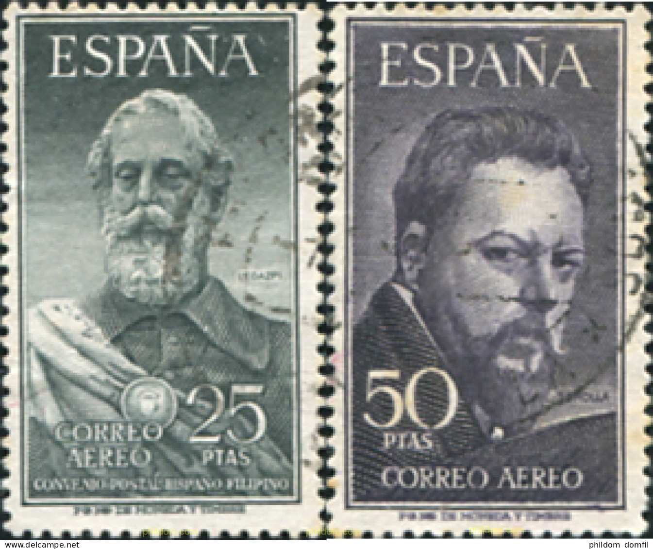 249264 USED ESPAÑA 1953 LEGAZPI Y SOROLLA - Ongebruikt