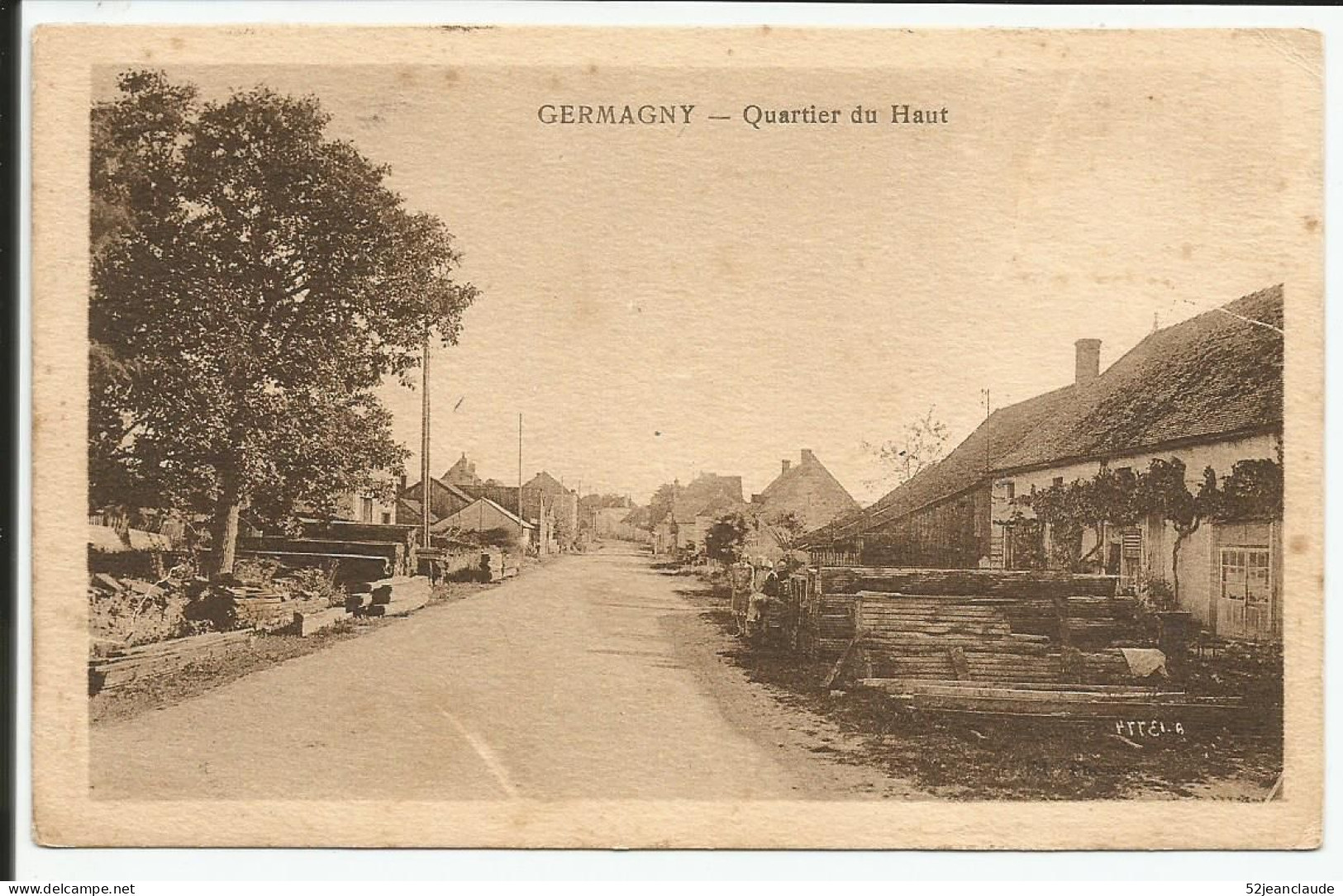 Germagny Qartiers Du Haut   1920    N° - Sonstige & Ohne Zuordnung