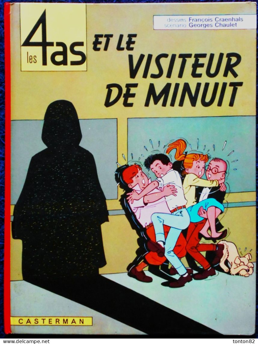 François Craenhals - Georges Chaulet - Les 4 As Et Le Visiteur De Minuit - Casterman - ( 1975 ) . - 4 As, Les