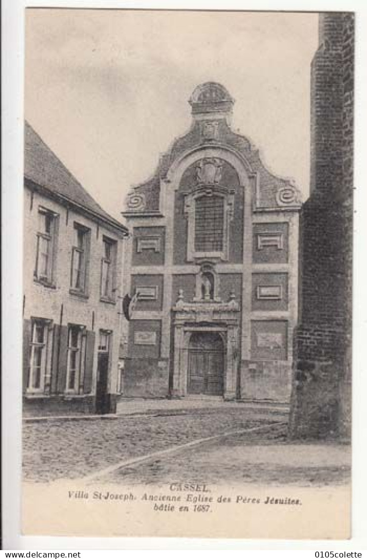 Carte France 59 - Cassel - Villa St Joseph Ancienne' Eglise Des Pères Jésuites Bâtie En 1687 -  PRIX FIXE - ( Cd072) - Cassel