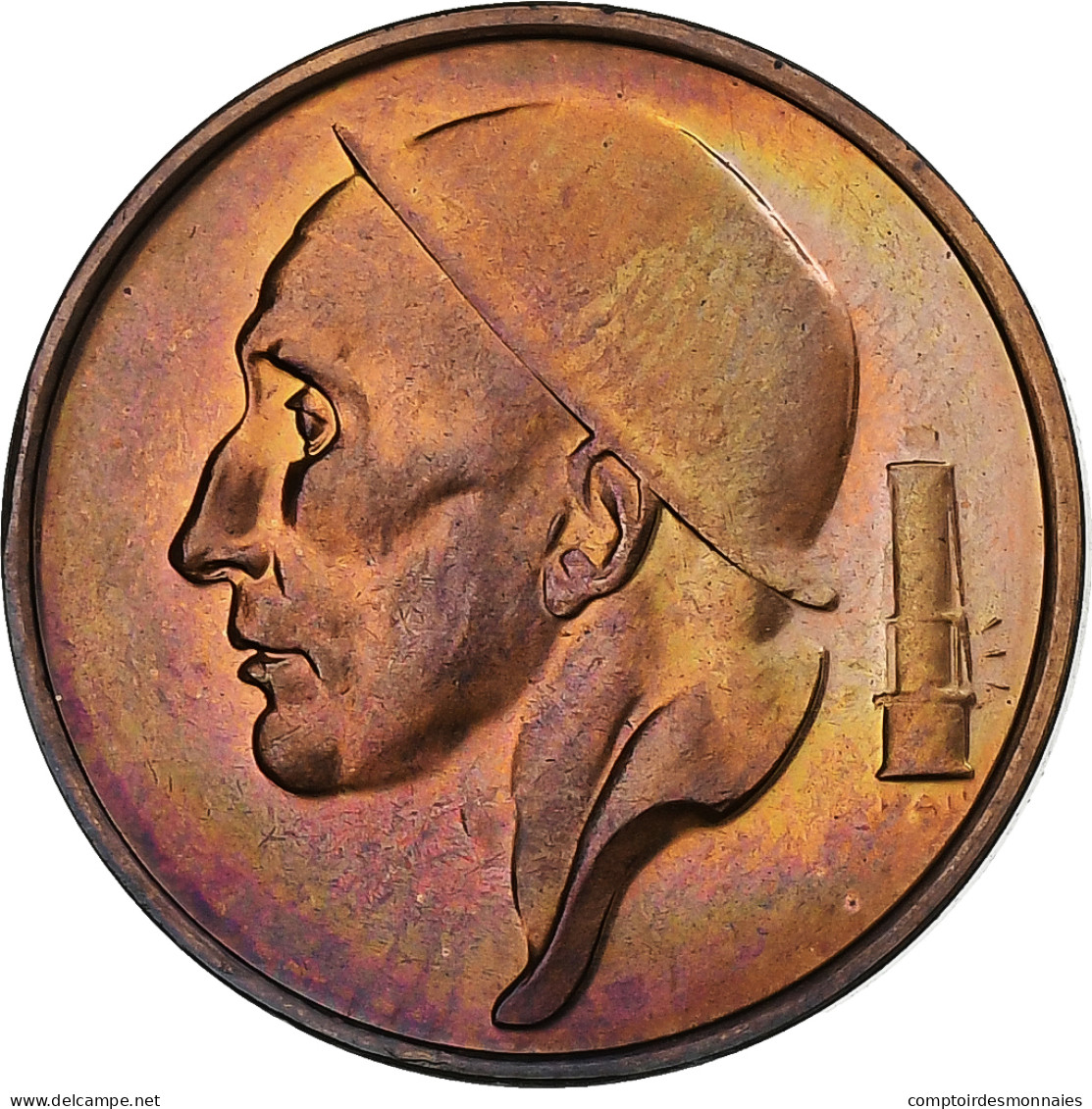 Belgique, Baudouin I, 50 Centimes, 2001, Bronze, SPL, KM:148.1 - 50 Centimes