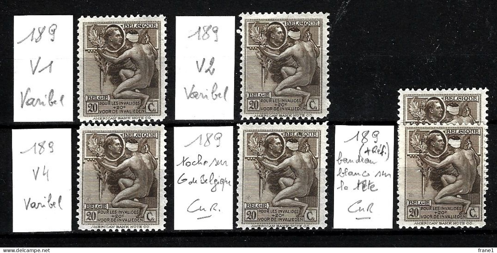 Lot N° 189  3 VAR.+ 2 CUR. (XX) MNH - 1961-1990