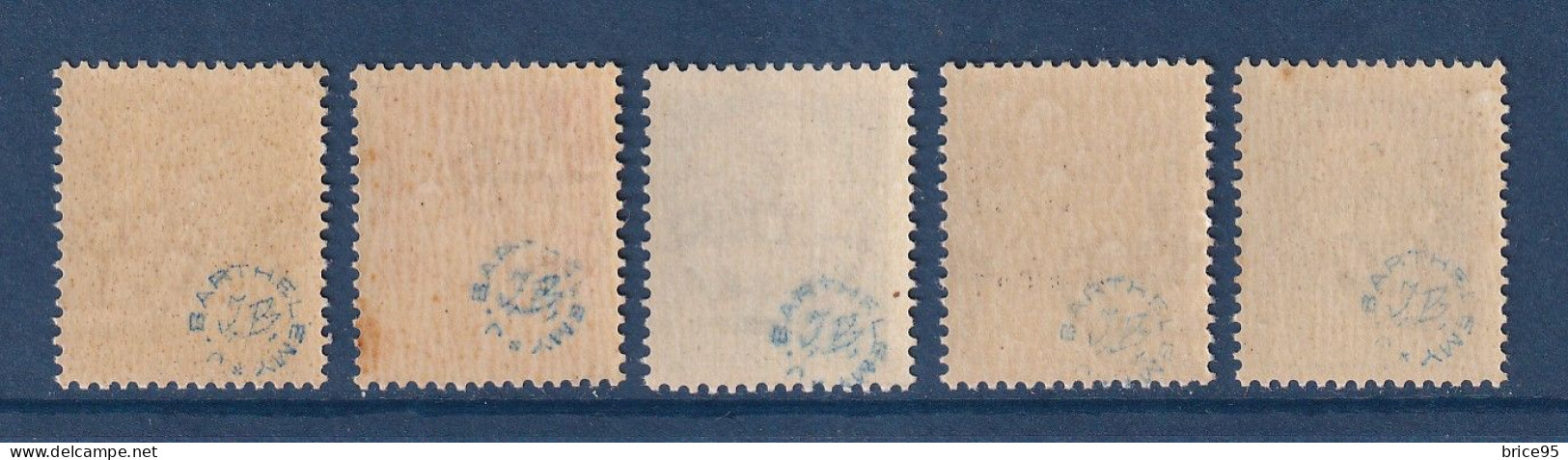 France - Base Navale Italienne De Bordeaux - YT N° 1 à 6 ** - Neuf Sans Charnière - Manque N° 2 - 1943 à 1944 - Guerre (timbres De)