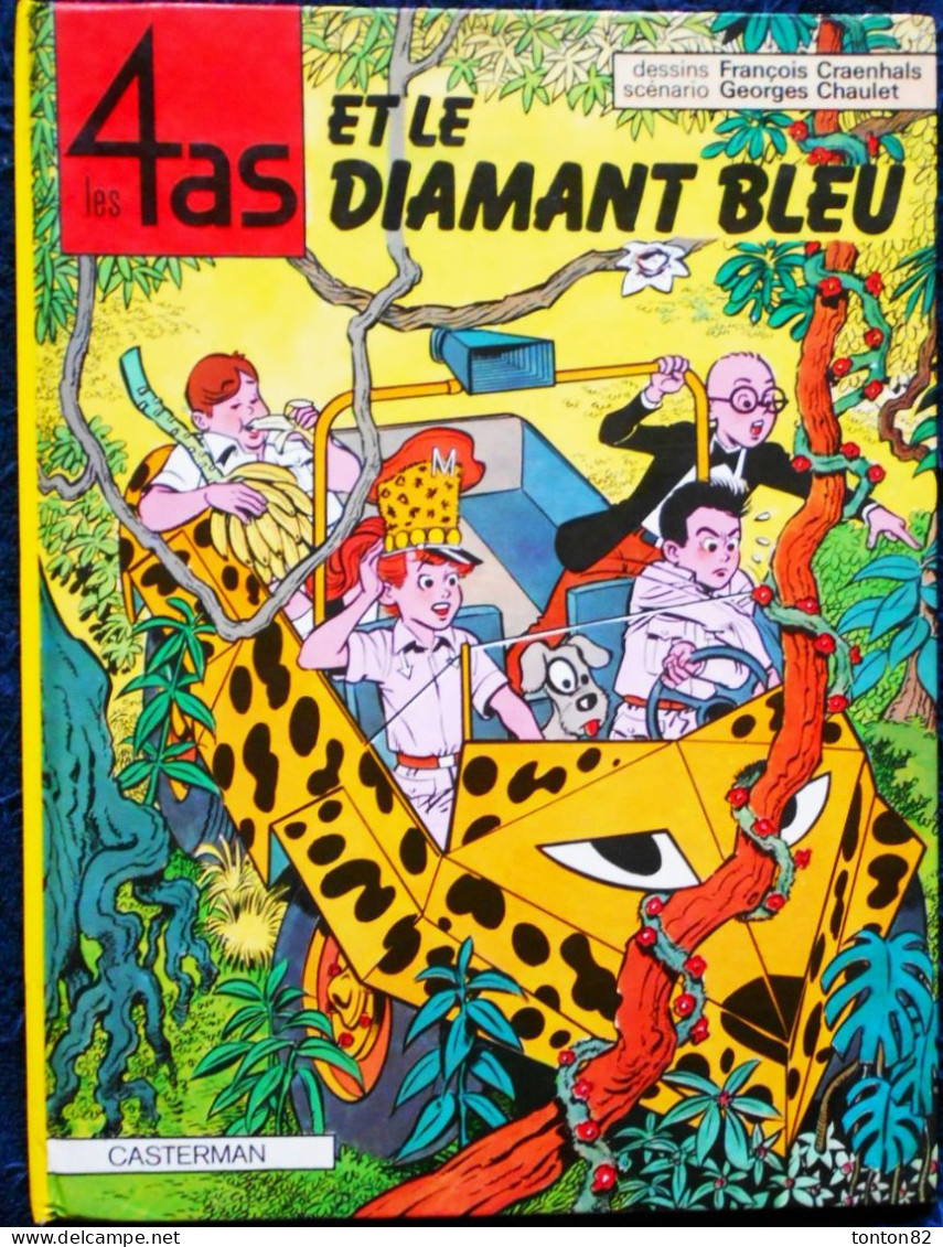 François Craenhals - Georges Chaulet - Les 4 As Et Le Diamant Bleu - Casterman - ( 1980 ) . - 4 As, Les