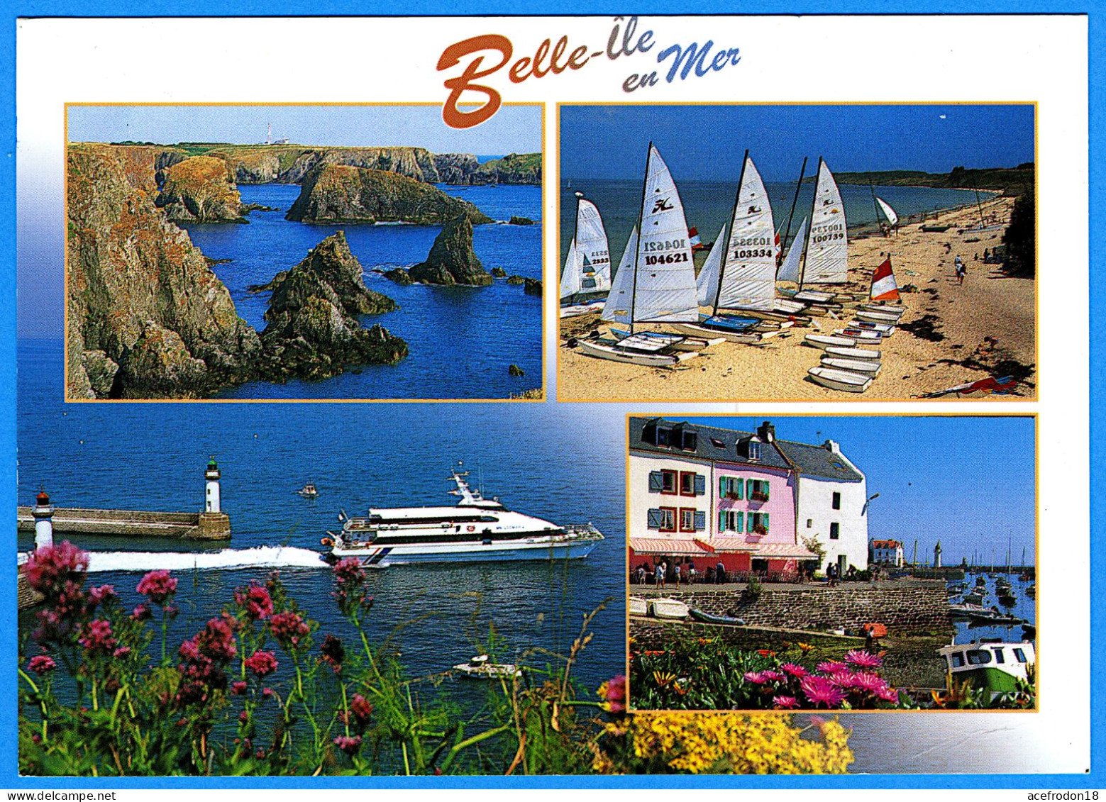 Belle-Île-en-Mer - Bangor, Locmaria, Port De Le Palais, Sauzon - Belle Ile En Mer