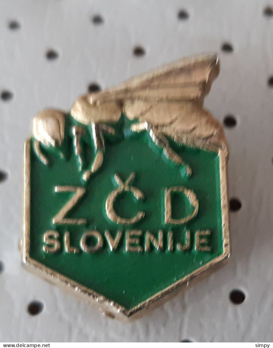 Beekeeping Society ZCD Slovenije Honey  Bee Bees Slovenia  Pin Badge - Animals