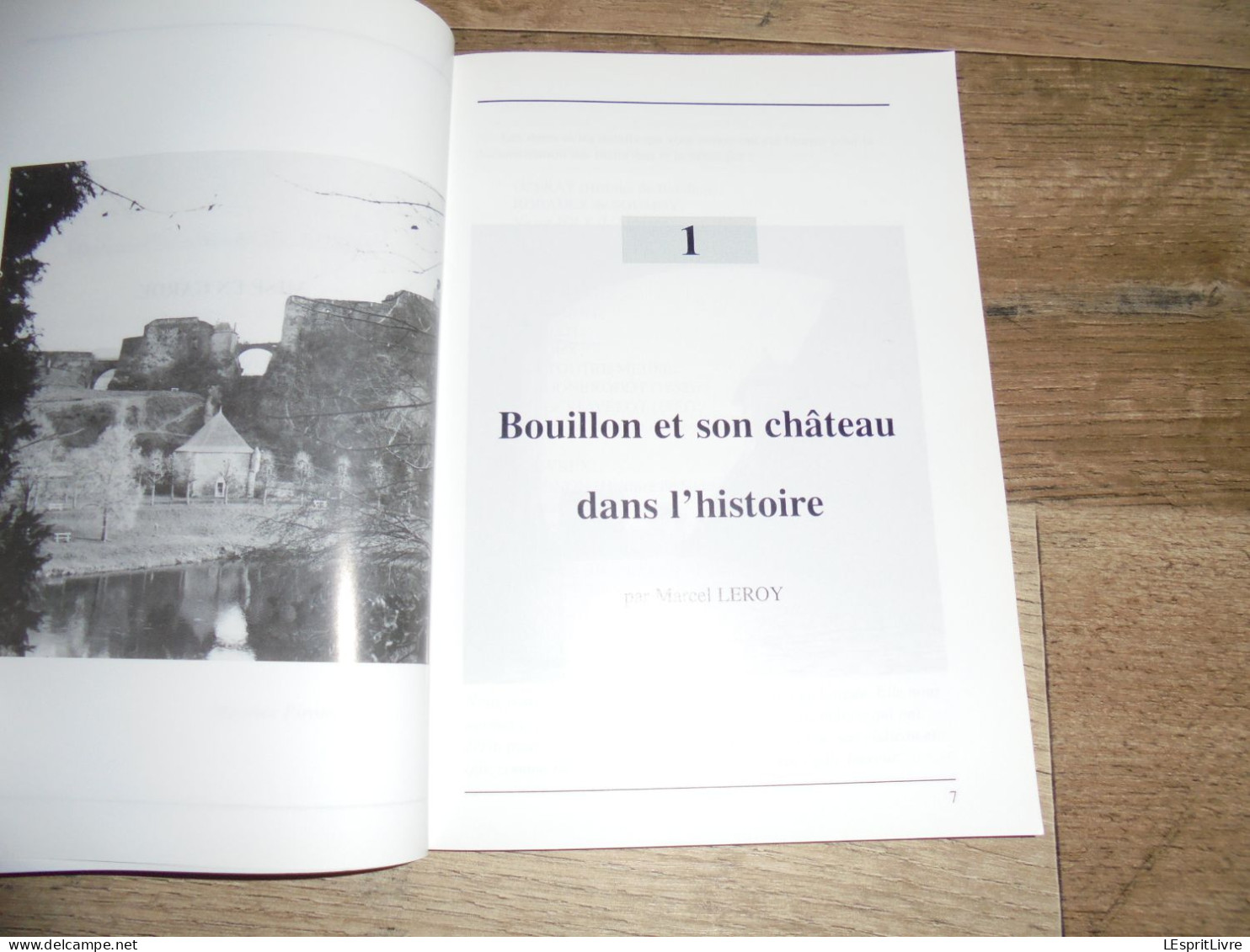 BOUILLON Histoire Château-fort Fortifications Quartiers Personnages Illustres Anciennes Monnaies Légendes Régionalisme - Bélgica