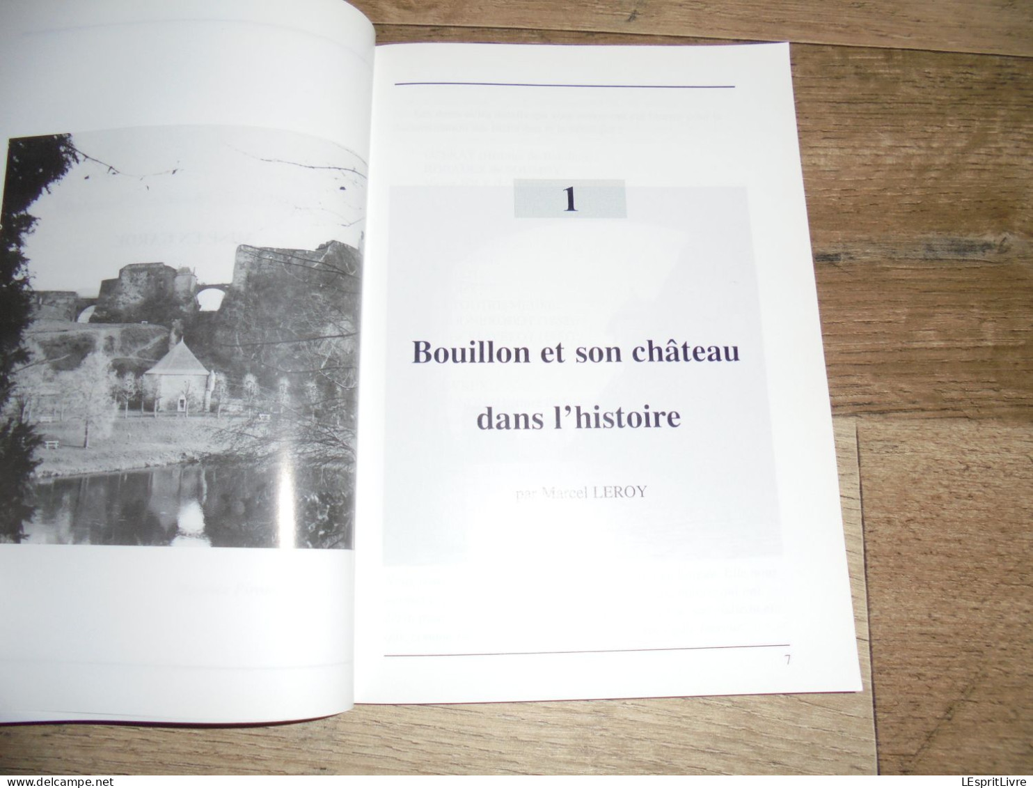 BOUILLON Histoire Château-fort Fortifications Quartiers Personnages Illustres Anciennes Monnaies Légendes Régionalisme - Belgium