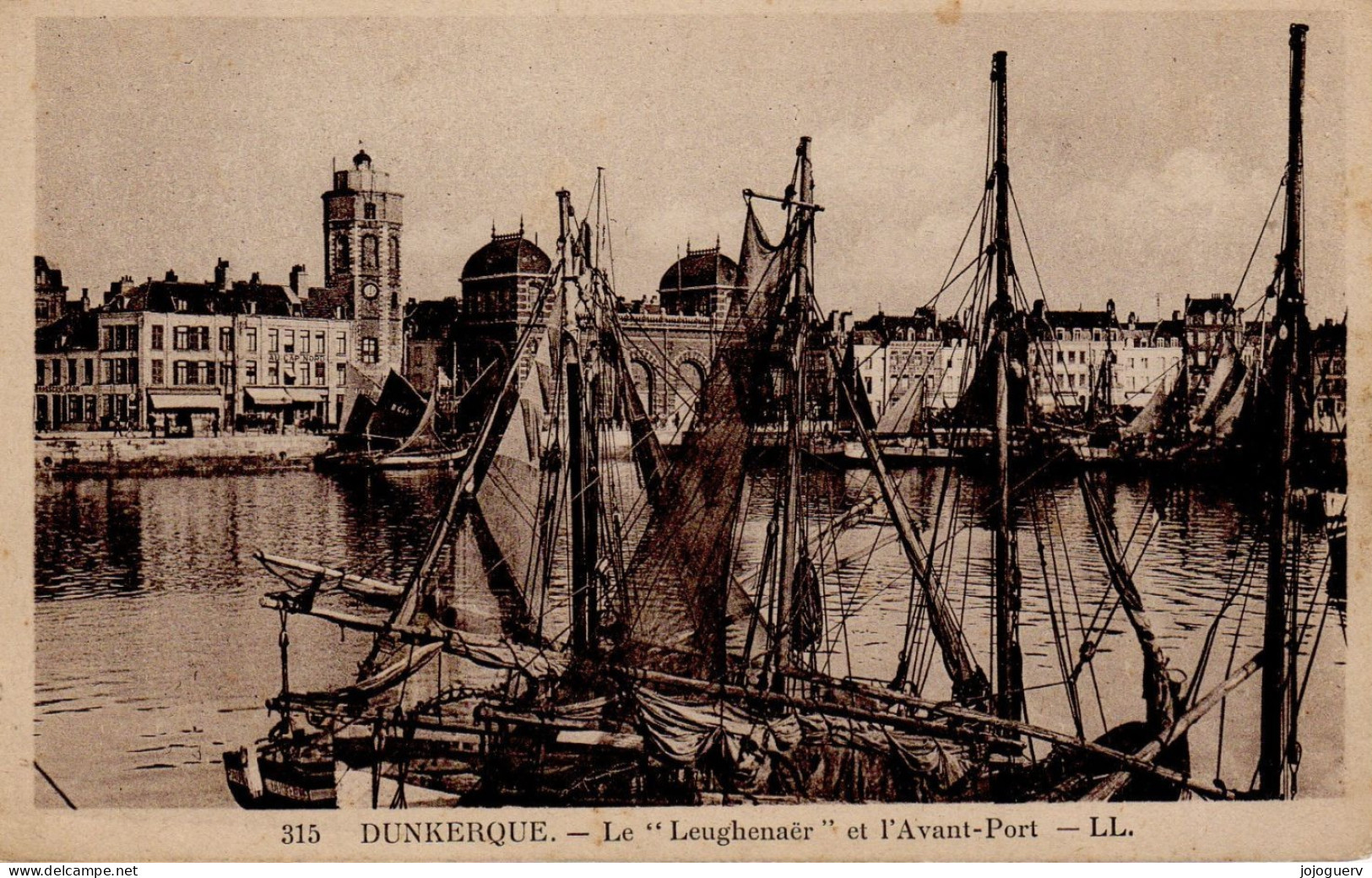 Dunkerque Le Leughenaer Et L'avant Port ( Cale Des Pêcheurs , Bateau De Pêche , Minck... - Dunkerque