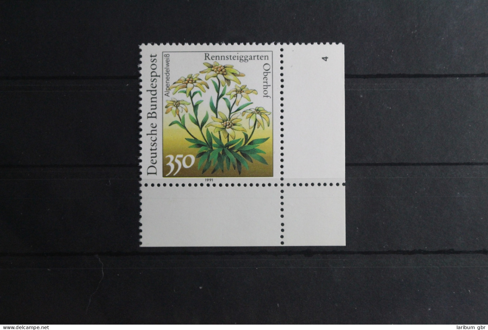 BRD 1509 Postfrisch Als Eckrand Mit Formnummer 4 #UC585 - Autres & Non Classés