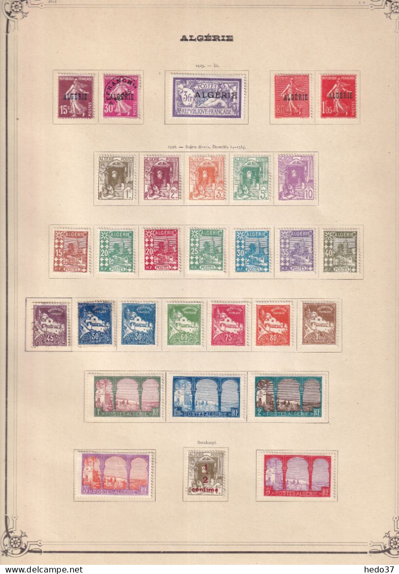 Algérie - Collection Neufs Sans Gomme / Oblitérés - TB - Unused Stamps