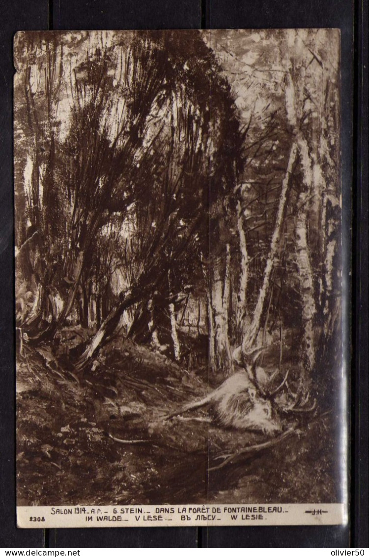 Salon 1914  - G. Stein - Dans La Foret De Fontainebleau - Musées