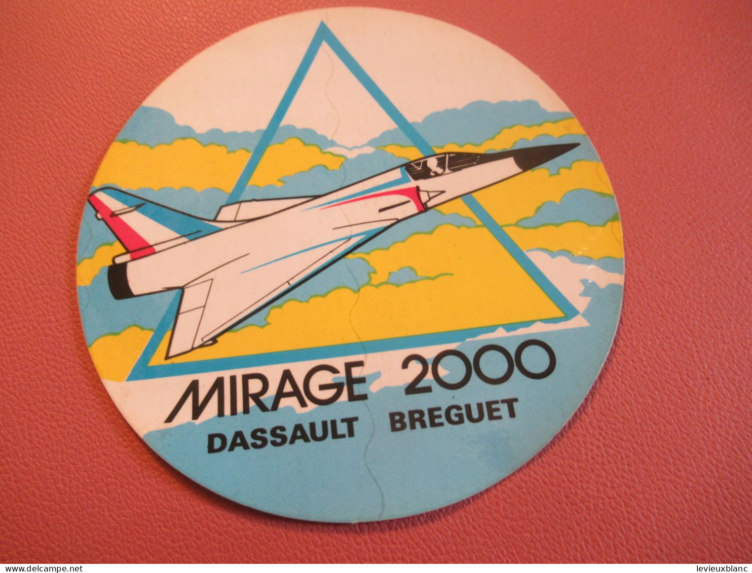 Militaria/ Auto-Collant D'époque/ MIRAGE 2000/ Dassault-Breguet/ TaKtik/Vers 1975-1985         AV46 - Fliegerei