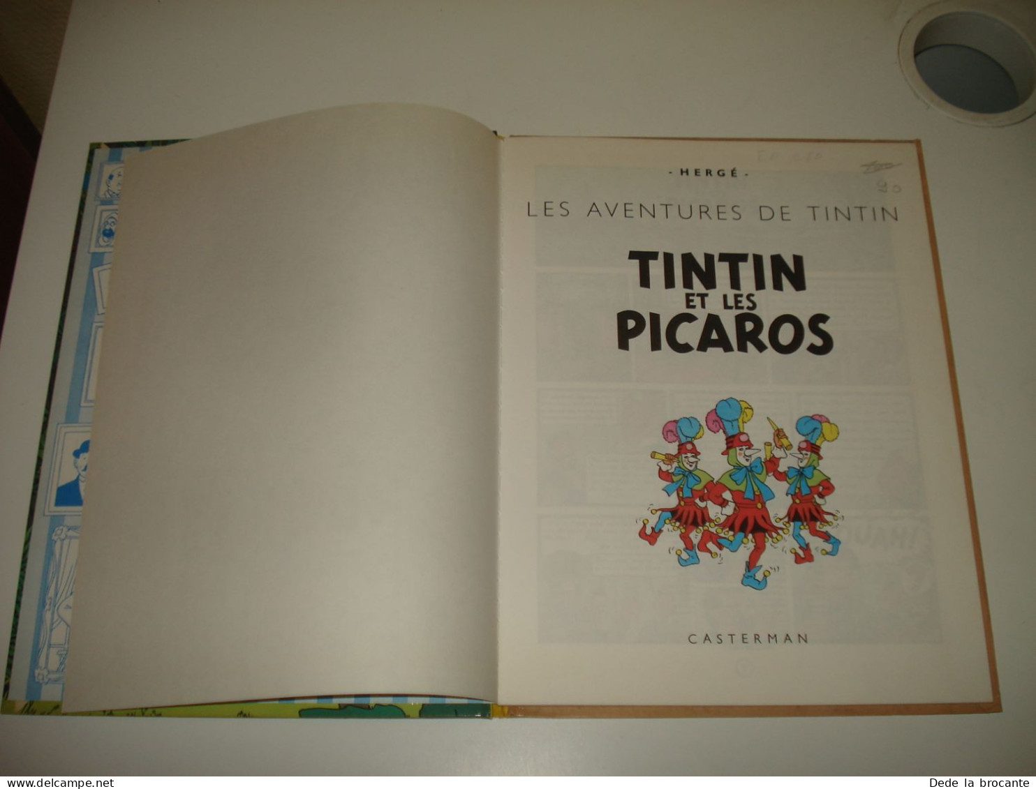 C54 (3)/ Tintin " Et Les Picaros " EO 1976 - C 1 - 24 Traductions - Superbe état - Tintin