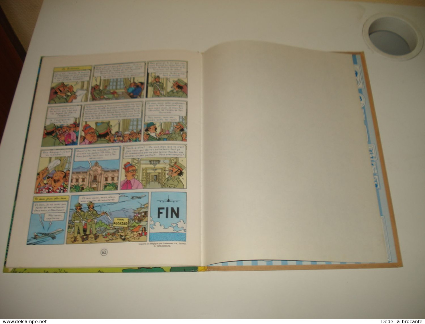 C54 (3)/ Tintin " Et les Picaros " EO 1976 - C 1 - 24 traductions - Superbe état