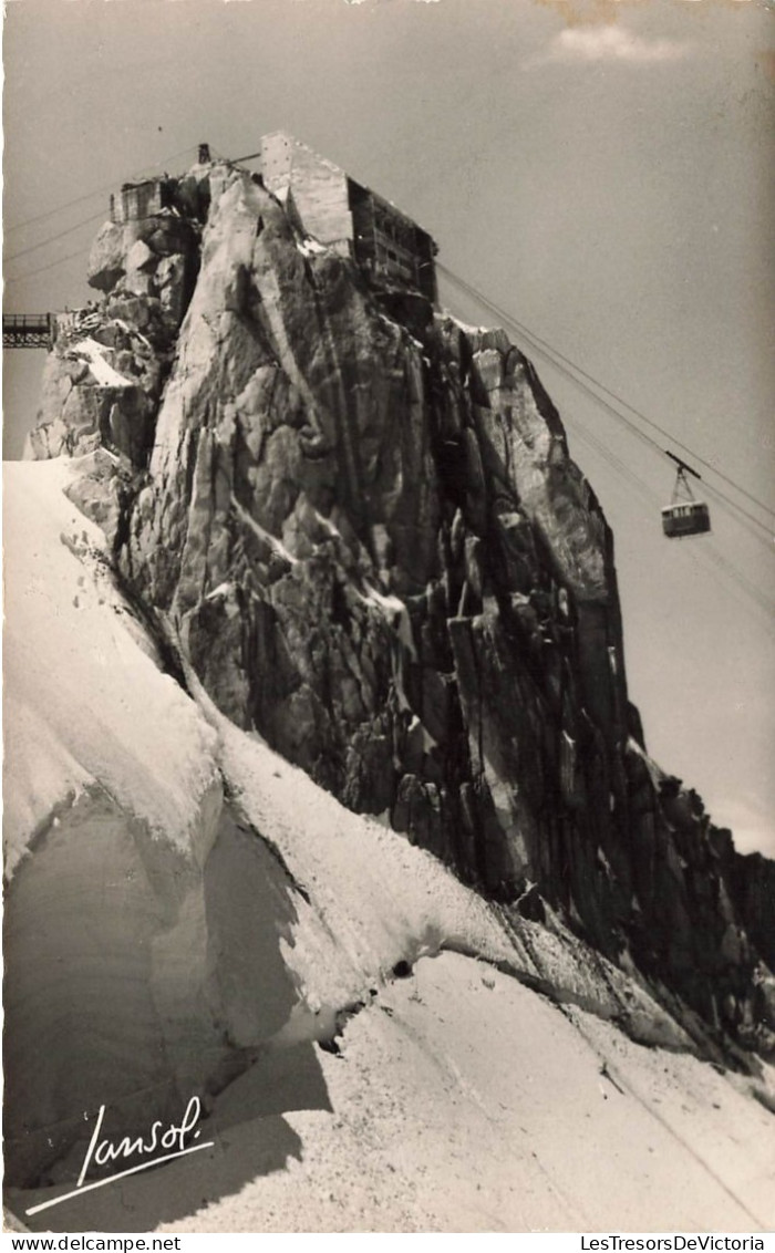 FRANCE - Chamonix Mont Blanc (Haute Savoie) - Le Plus Haut Téléphérique Du Monde - Carte Postale Ancienne - Chamonix-Mont-Blanc