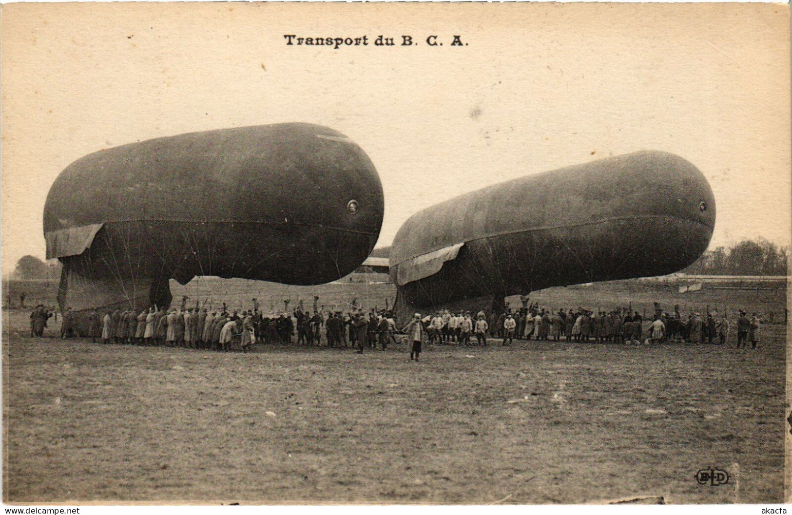 PC AVIATION BALLOON TRANSPORT DU B.C.A. (a54064) - Globos