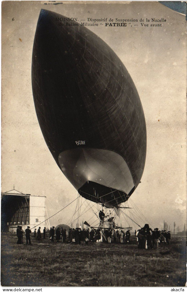 PC AVIATION DIRIGÉABLE PATRIE MOISSON (a54055) - Zeppeline