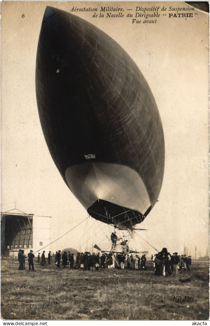 PC AVIATION DIRIGÉABLE PATRIE (a54033) - Zeppeline