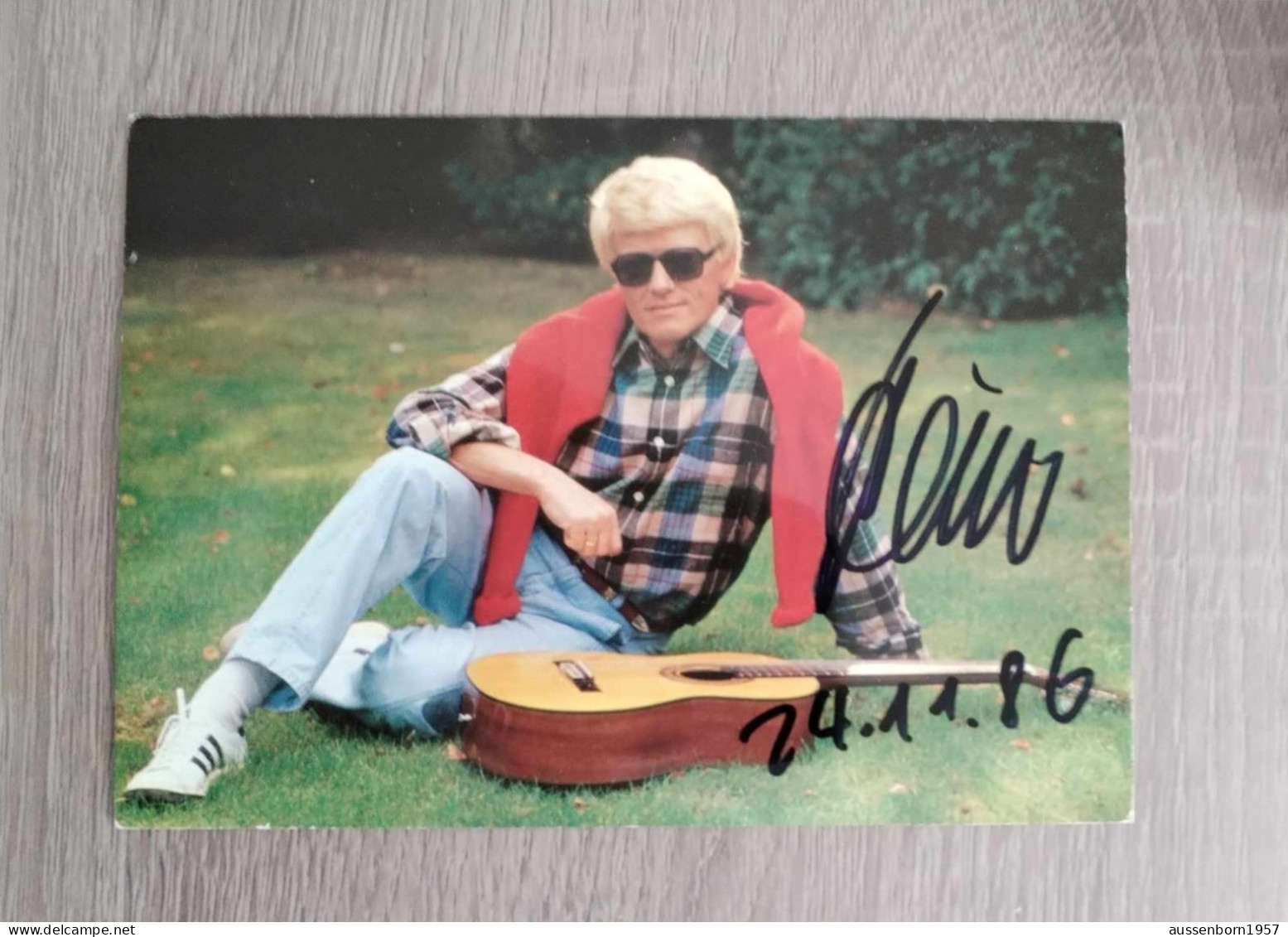 Heino : Autogramm 1986 - Sänger Und Musiker