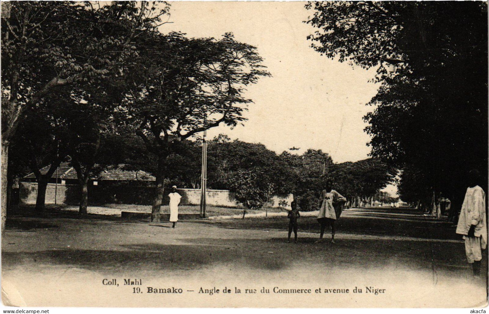 PC MALI BAMAKO RUE DU COMMERCE ET AVNUE DU NIGER (a53532) - Mali