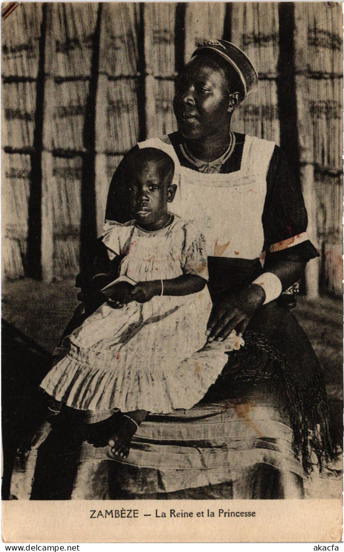 PC ZAMBIA LA REINE ET LA PRINCESSE (a53512) - Zambia