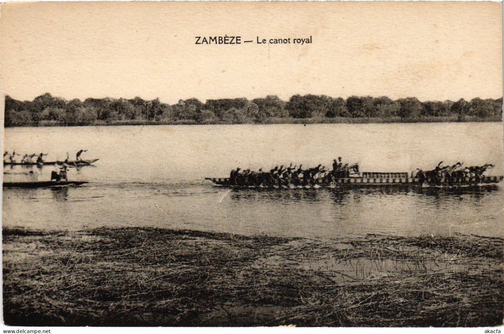 PC ZAMBIA LE CANOT ROYAL (a53500) - Zambie