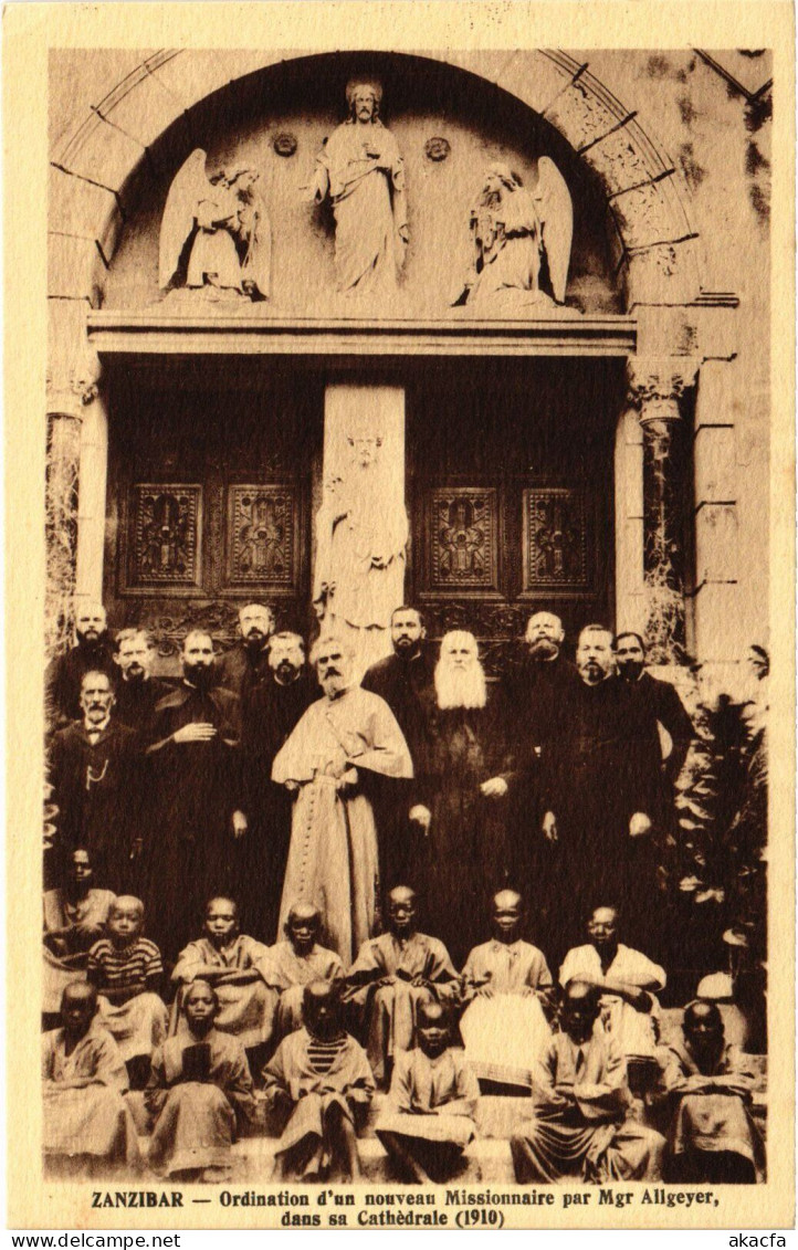 PC ZANZIBAR ORDINATION PAR MGR ALLGEYER MISSIONARIES (a53342) - Tanzanía