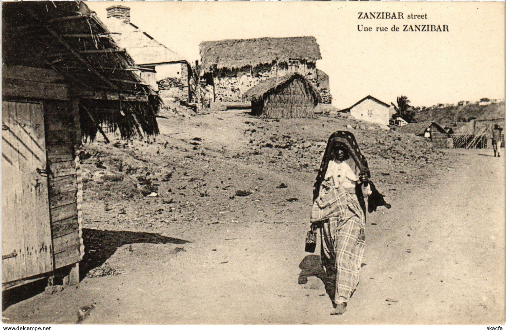 PC ZANZIBAR STREET (a53326) - Tanzanie