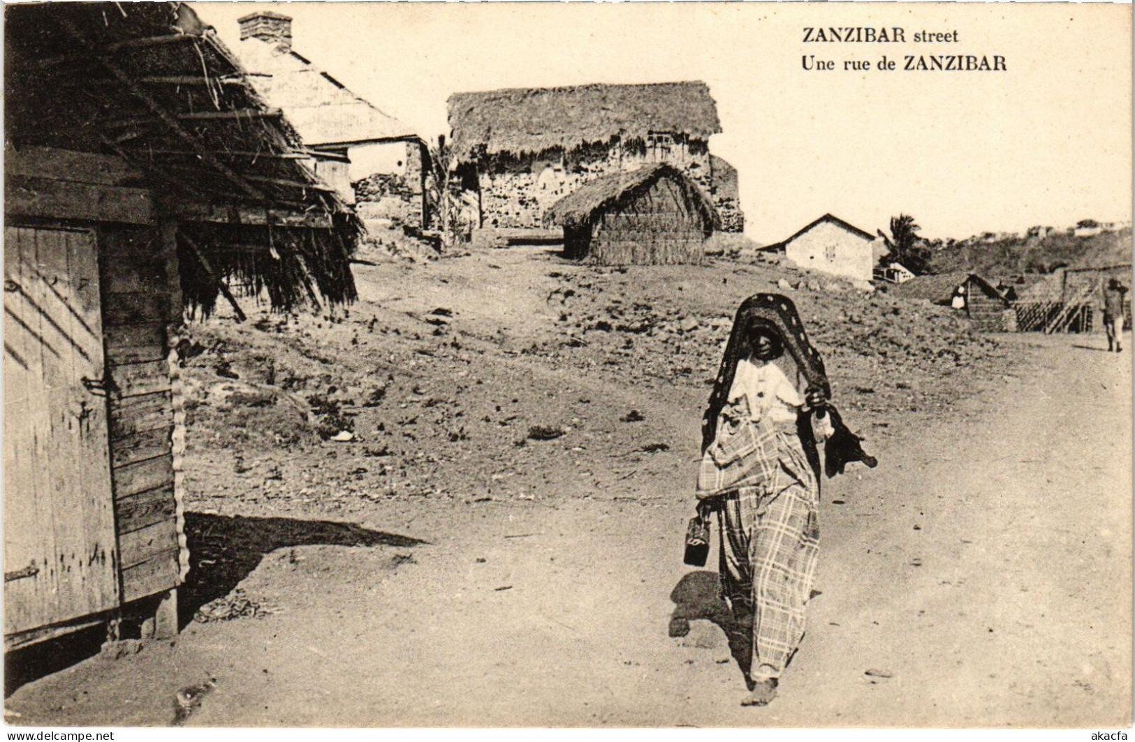 PC ZANZIBAR STREET (a53326) - Tanzania
