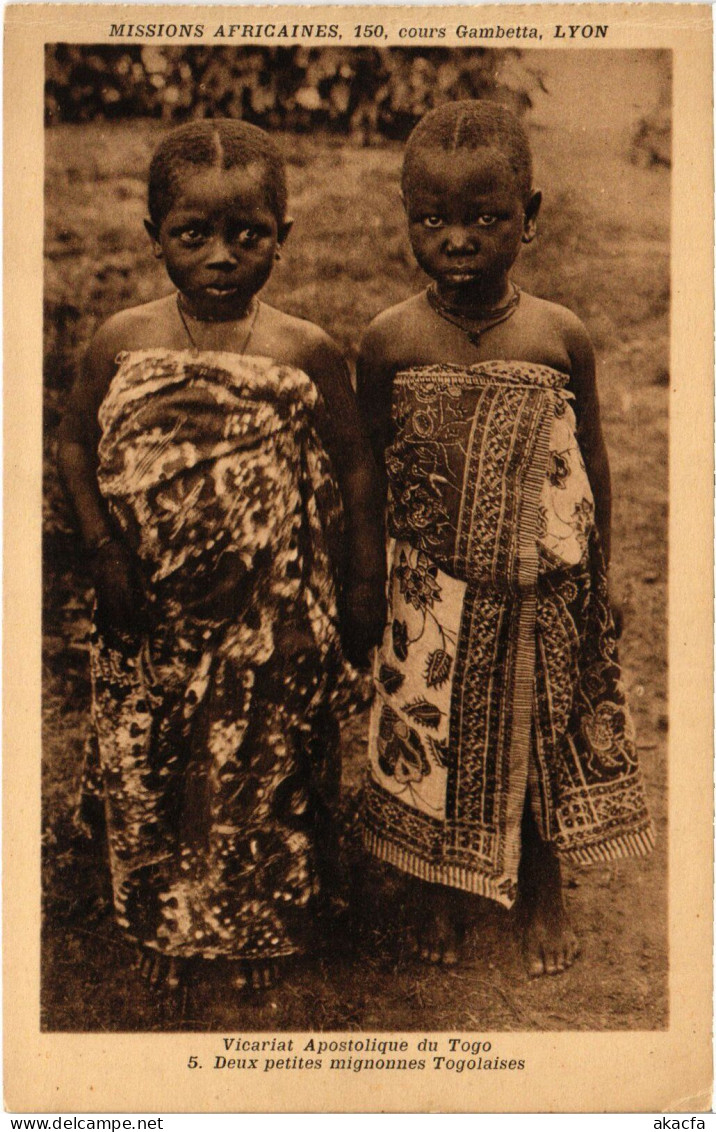 PC TOGO VICARIAT APOSTOLIQUE DEUX FILLES MISSIONARIES (a53306) - Togo