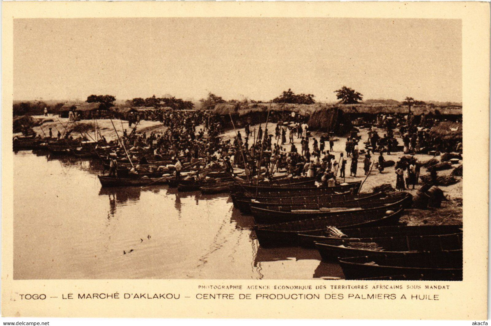 PC TOGO AKLAKOU LE MARCHÉ (a53270) - Togo