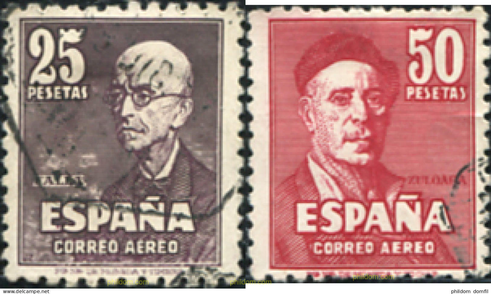 697099 USED ESPAÑA 1947 FALLA Y ZULOAGA - Neufs