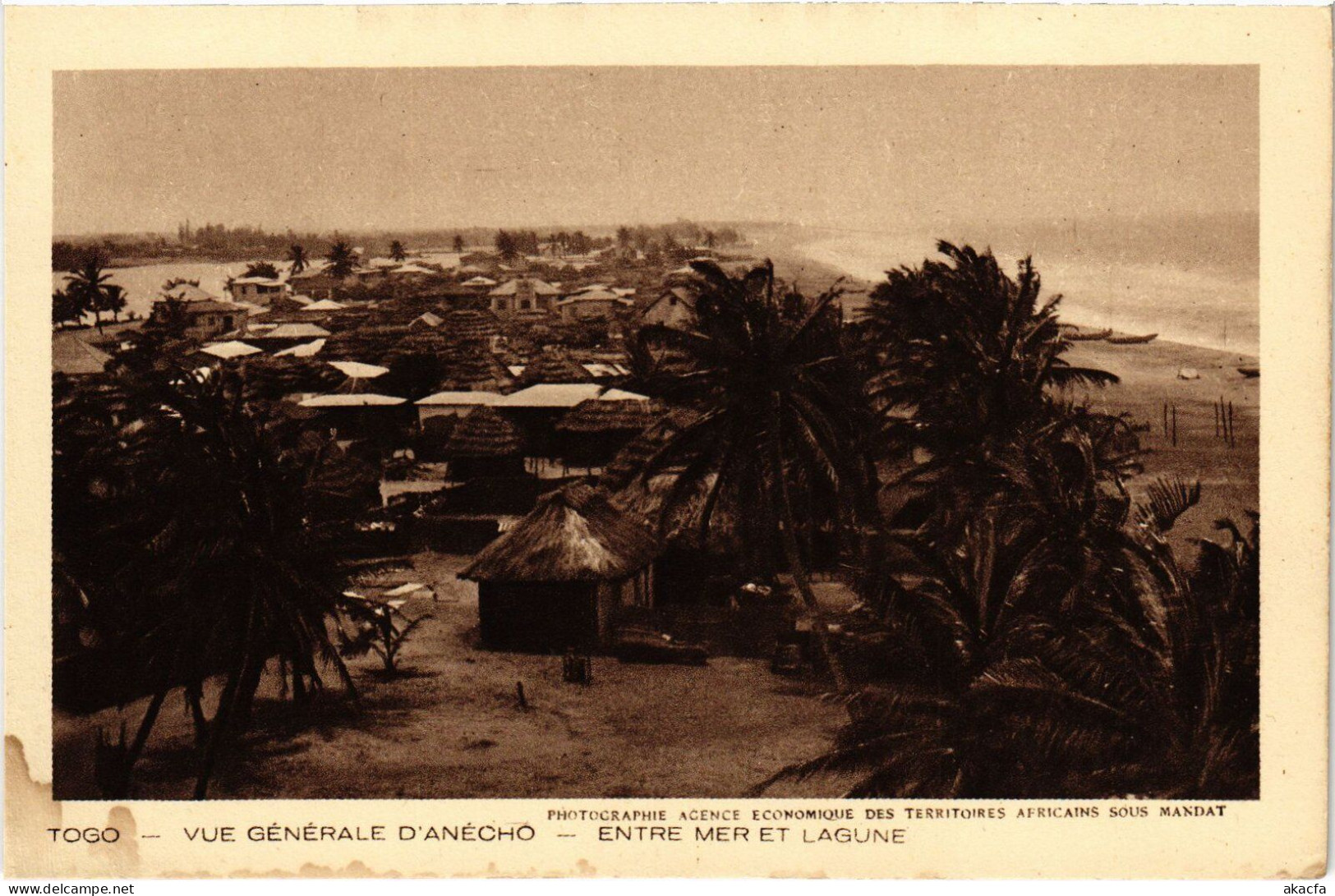 PC TOGO ANÉCHO VUE GÉNÉRALE (a53268) - Togo