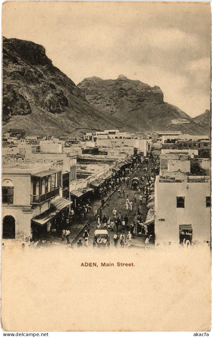 PC YEMEN ADEN MAIN STREET (a53173) - Jemen