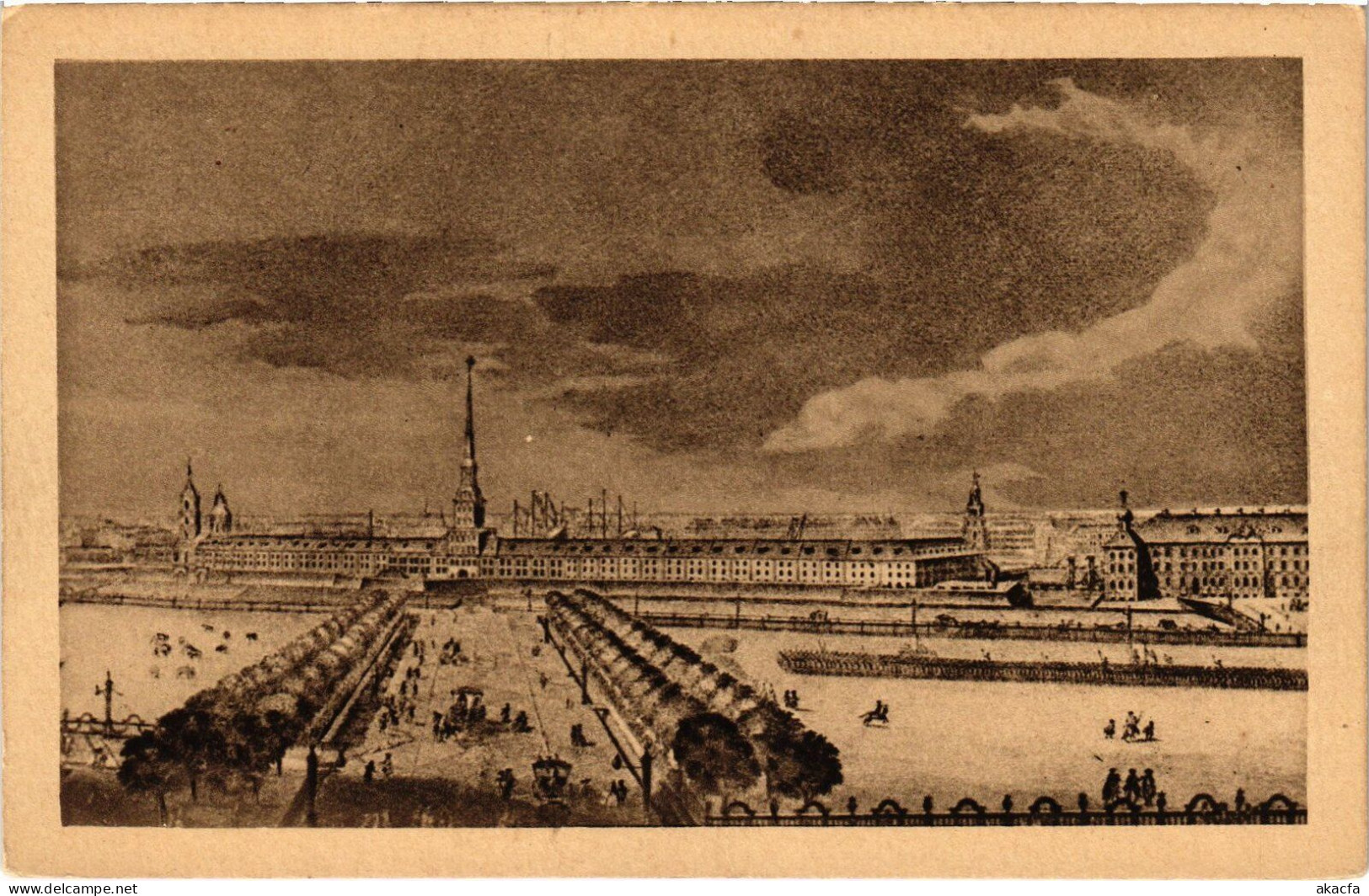 PC RUSSIA ST. PETERSBURG NEVSKY PROSPECT ADMIRALTY BUILDING (a56223) - Russie